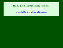 Tablet Screenshot of blackcockinn.co.uk